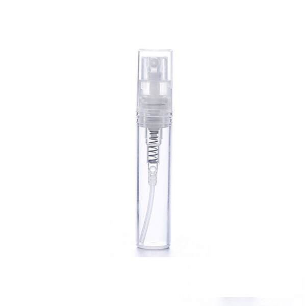Fabricante vende caneta de perfume de 2M Desinfecção de álcool de fora de garrafas de distribuição de garrafas de pulverização de plástico de distribuição de garrafas de ensaio