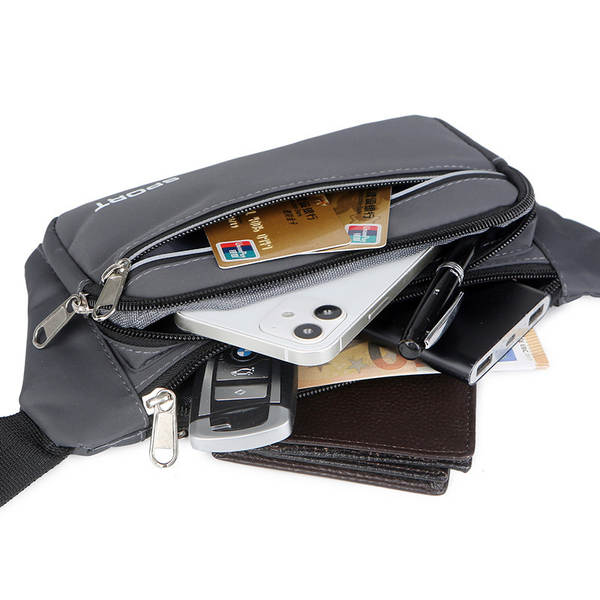 Novo pacote de bolso móvel resistente ao desgaste multifuncional de grande capacidade de caixa de negócios de mão de obra para homens