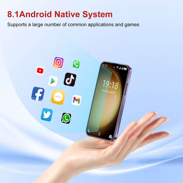 Novo celular transfronteiriço S24 UItra mini smartphone 2+16G Android 8.1 telemóvel de comércio exterior 4,5 polegadas