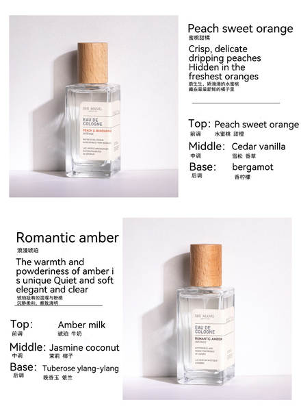 Perfumes de madeira turca 50ml senhora fresco natural durável Vietnã perfume de madeira
