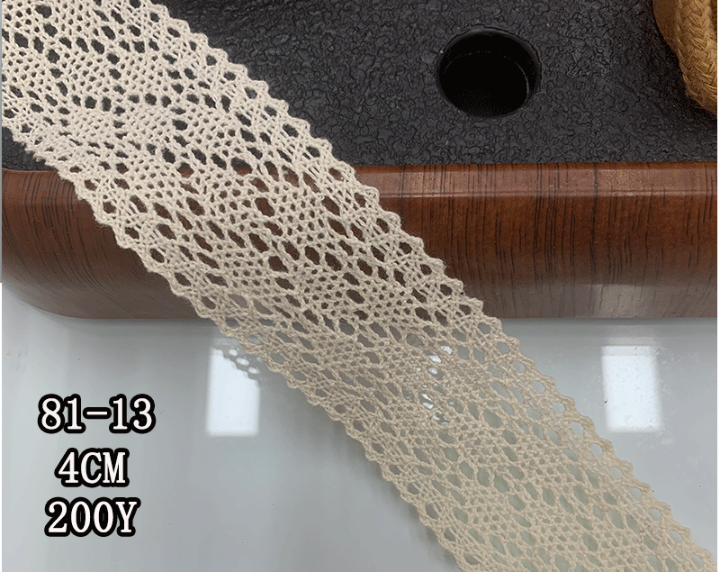 Bordado de renda para decoração
