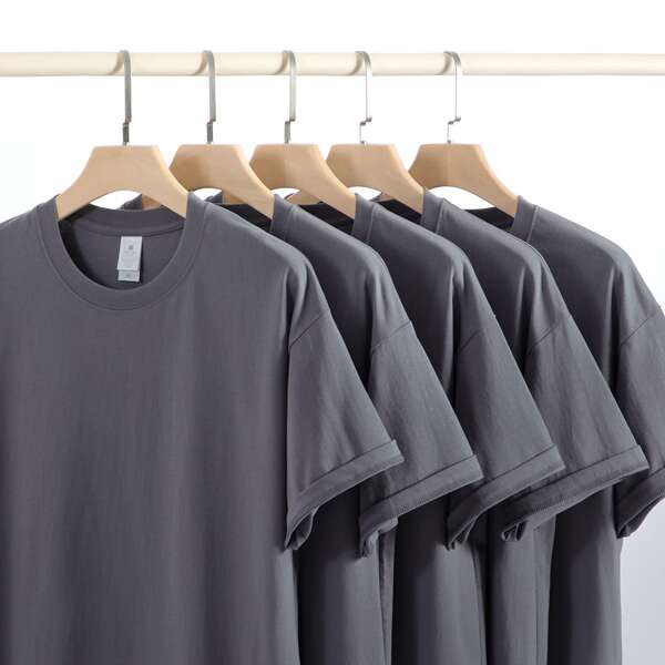 Novo peso pesado de 230 gramas algodão puro branco pano de pano curto T-shirt feminino folheto semi-lençado camiseta masculina por atacado
