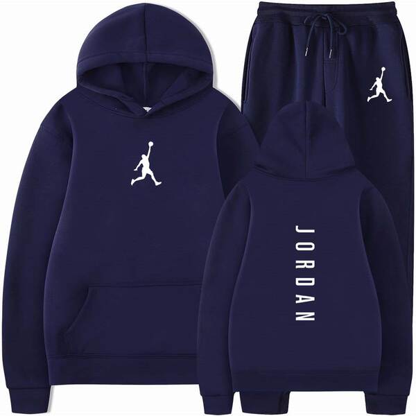 Conjunto Esportivo Masculino com Capuz e Calça