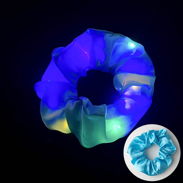 LED brilho do intestino grosso cabelo círculo di luz da noite cabelo brilho da luz da noite cabelo de cabelo da noite cabelo da fronteira cabelo