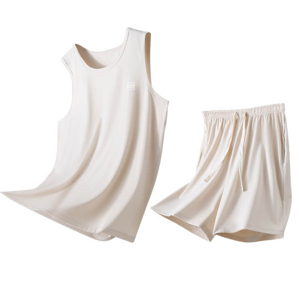 Camiseta masculina de verão Modelo de casaco de algodão sem mangas 2026 Novo casaco masculino