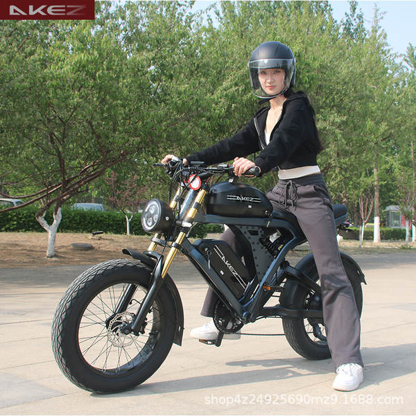 Estados Unidos Overseas Warehouse 20 centímetros recém-construído motor elétrico de lítio 48v / 52v de alumínio de liga de neve e montanha motocicleta off-road