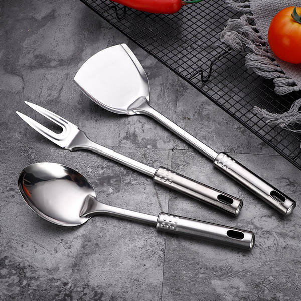 Conjunto de Utensílios de Cozinha Inox