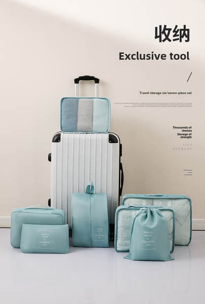 Kit de Organização de Viagem 7 Peças