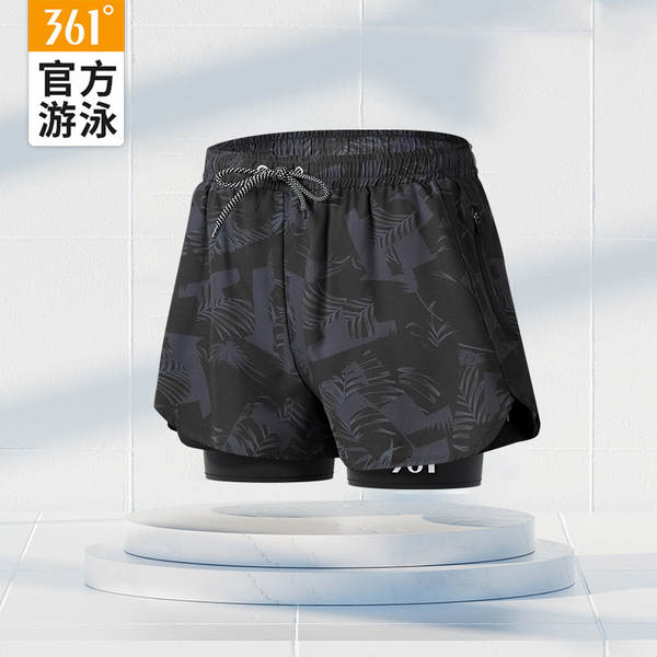 Calça de natação masculina para banho quente