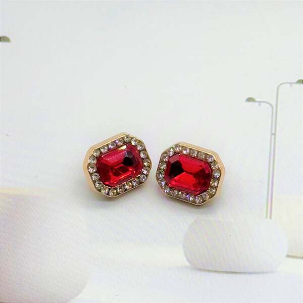 Moda pedras preciosas de metal botões de perfuração uniformes botões de roupa vintage decoração botões simples roupas femininas bonitas