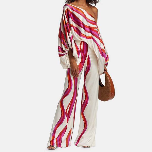 Roupas femininas transfronteiriças para o comércio exterior da Europa e dos Estados Unidos Outono Novo Modo Férias de Viagem Puro Roupa de Batista Relaxante Moda