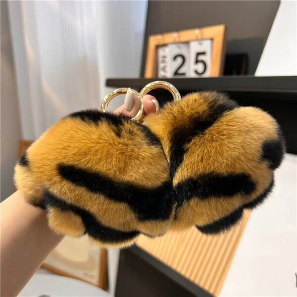 Pulseira de Tigre de Pelúcia