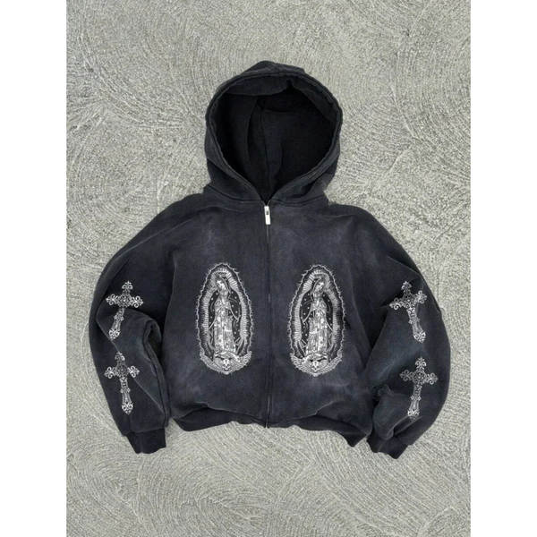 Moletom estampado estilo Y2K