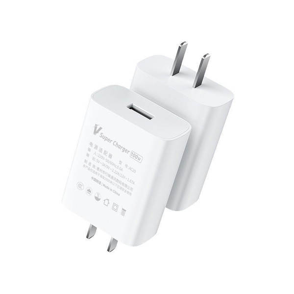 Carregador de celular VIVO compatível com 100W Super Flash Iqoo Huawei Honor Xiaomi Carregador Rápido