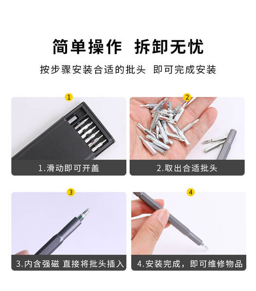 24 Unidade S2 Ferramenta de Reparação Batch Cell Phone Screw Kit Multifuncional Precisão 25 Óculos de Computador Unidade
