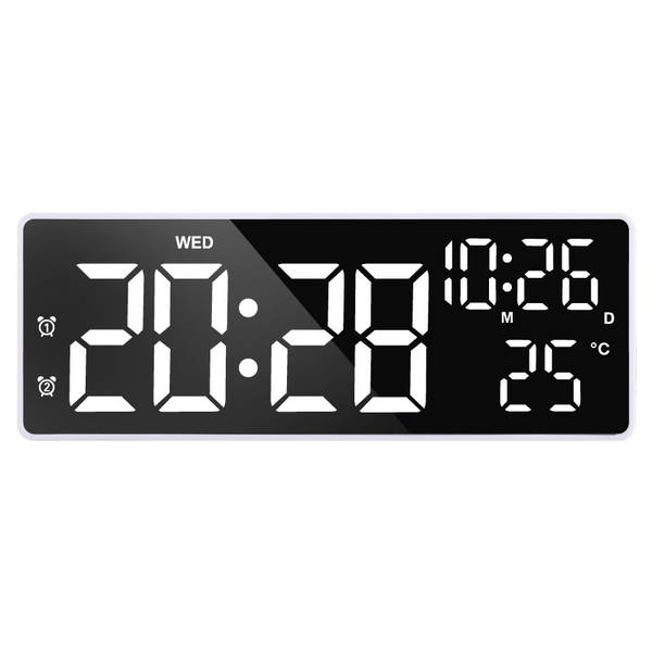 Relógio Digital LED com Termômetro