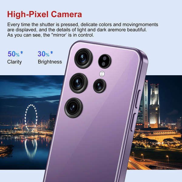 Novo celular transfronteiriço S24 UItra mini smartphone 2+16G Android 8.1 telemóvel de comércio exterior 4,5 polegadas