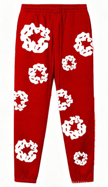 Conjunto de Moletom com Capuz e Impressão