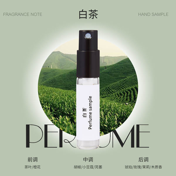 3ml Pequeno Perfumado Q Versão Cartão de Teste Homem Dama Permanente Natural Fragrância Portátil Presente Noite de Venda ao Varejo