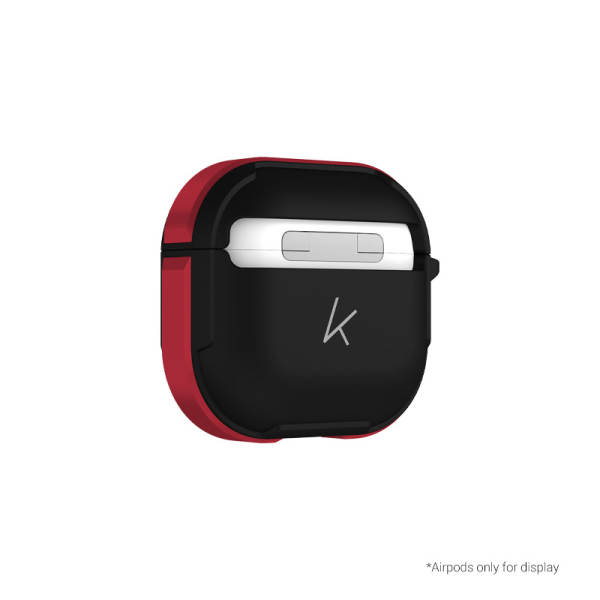 KZDOO para AirPods Pro2Pods4 Apple Bluetooth Headset Cave de proteção de metal Crashguard