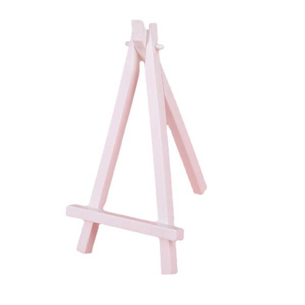 Transfronteiriço mini plástico triângulo estante para crianças pintura de arte da pintura mostra estante colorido pequeno telemóvel estante