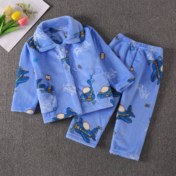 Pijama de flanela para criança