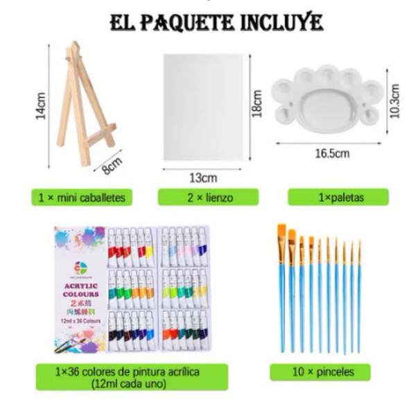 Pinturas de acrílico por atacado kit impermeável artesanato para crianças iniciantes pintura 12/24/36 cor pintura a óleo branco