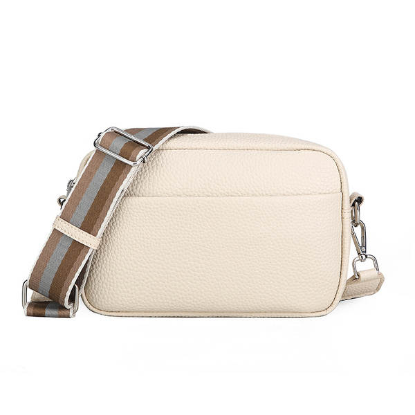 Bolsa feminina de couro PU preta