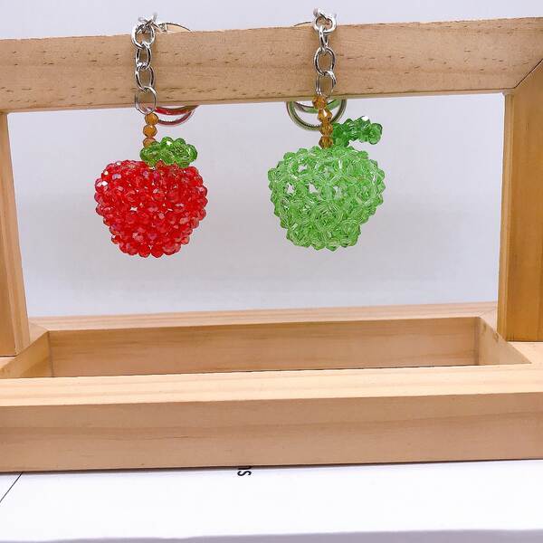 Pendente de Frutas em Cristal