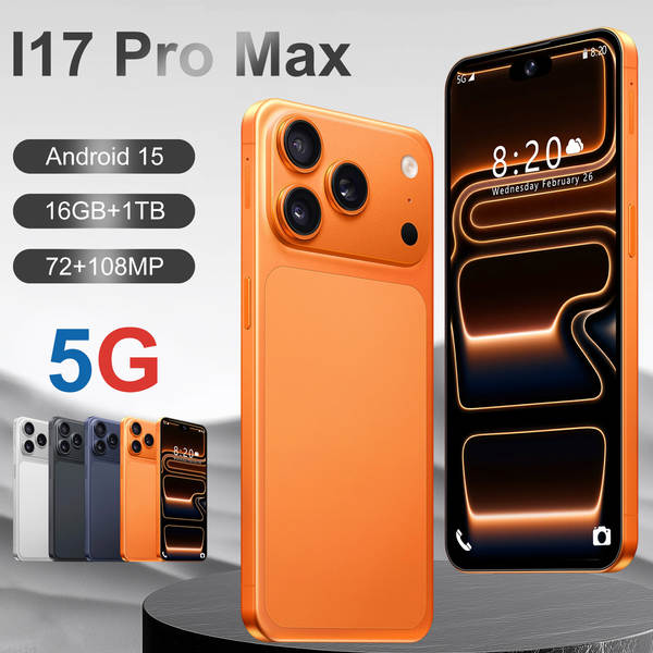 I17 Pro Max transfronteiriço de 7,3 polegadas 16+1T de baixo preço para fabricantes de smartphones inteligentes Android