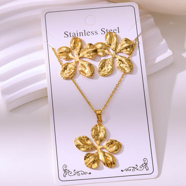Conjunto de Joia em Aço Inox