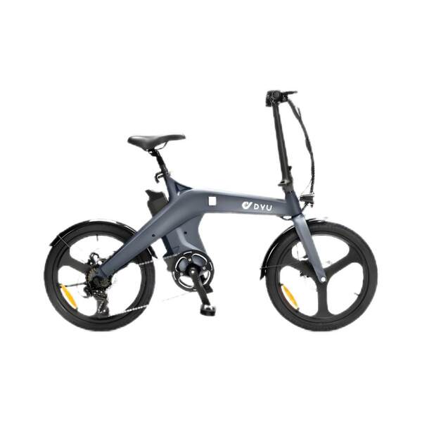Grande Peixe Fonte Transfronteiriço bicicleta elétrica duas rodas dobrável leve transmissão de velocidade masculina e feminina passo a passo de lazer moda