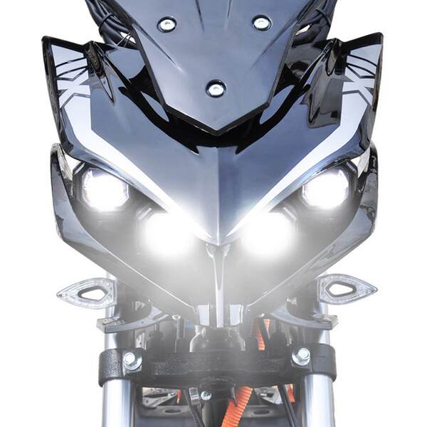 Novo veículo elétrico de batalha do X-Pole é atualizado para a motocicleta elétrica de batalha do lobo de 72V de alta velocidade para homens e mulheres adultos