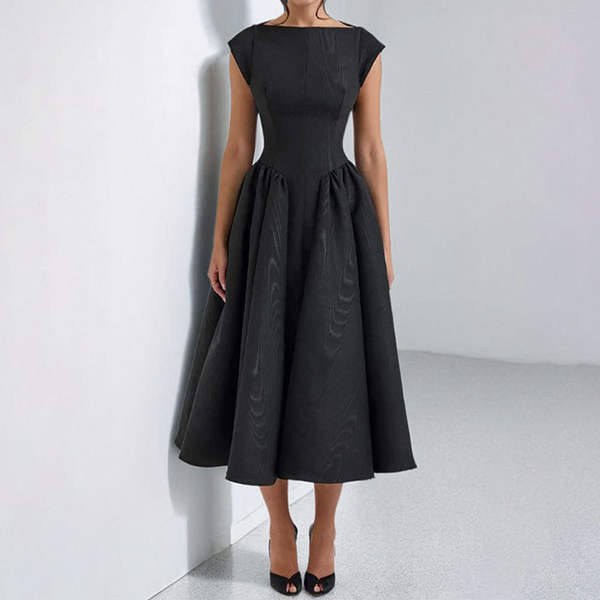 Vestido feminino de verão estilo francês