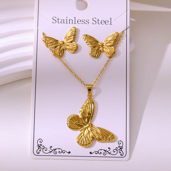 Conjunto de Joia em Aço Inox