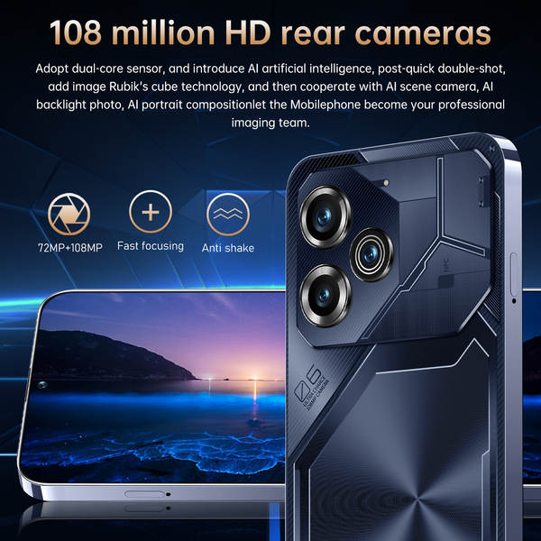 Telefone Transfronteiriço Pova6 Pro Android Produto Doméstico Comércio Exterior Comércio Quente por atacado Telemóvel Inteligente
