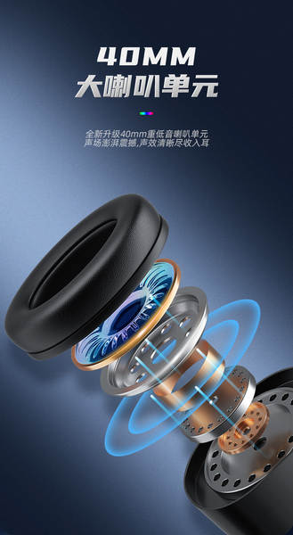 Awei GM-5/GM-6 Wired Gaming Headphones para jogos eletrônicos