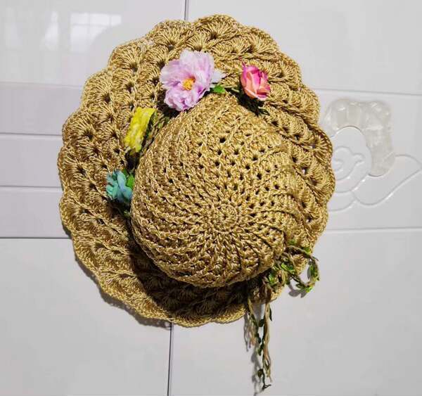Fio para Croche de Sandalias e Chapéus