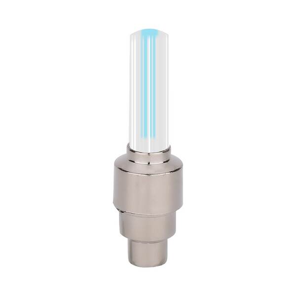 Lâmpada de porta de ar de bicicleta de sete cores LED de luzes automáticas de luzes nocturnas de luzes fluorescentes de barras de pneus de rodas