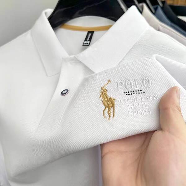 Camisa Polo Masculina de Algodão