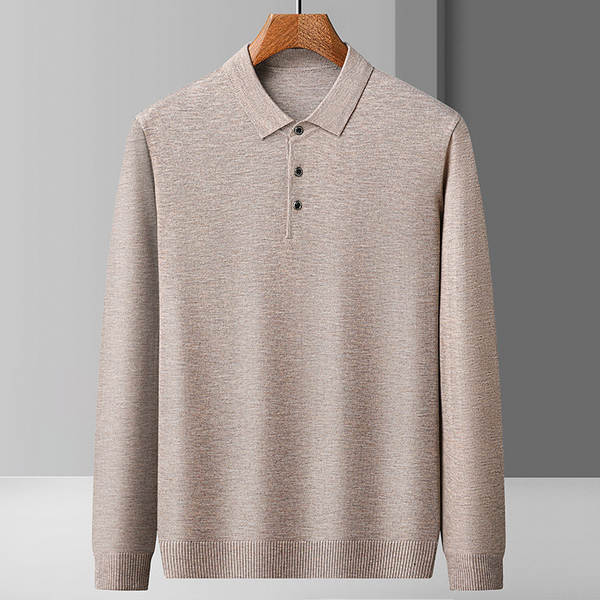 Camiseta de lã para homem