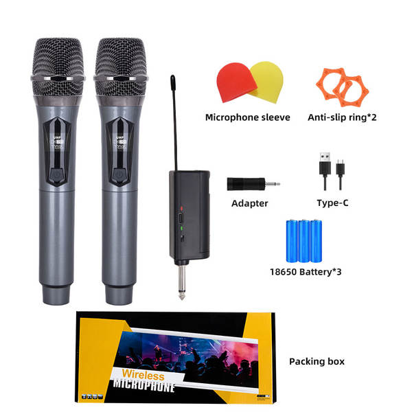 Microfone Wireless Recarregável