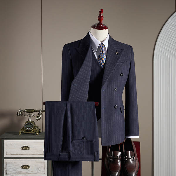 2025 novo homem traje de fita três conjuntos de alta qualidade duplo corte de cabelo de corte de cabelo de negócios de alta qualidade roupa de banho