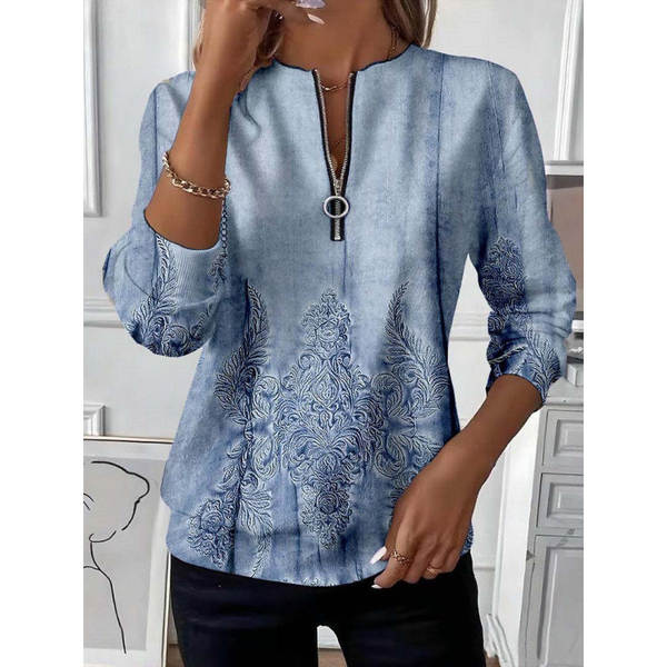 Outono Novo Modelo Europeu e Americano Lingerie Feminino T-Shirt Pós-Símia Vintage Camiseta Desportiva