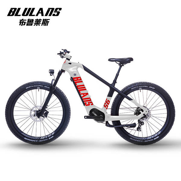 Bicicletas elétricas Lithium elétricas motores rectangulares de fibra de carbono bicicletas elétricas de montanha