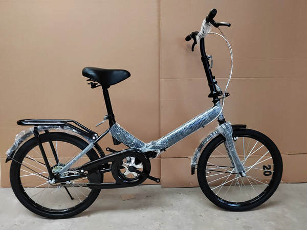 Bicicletas dobráveis de 20 polegadas para crianças, alunos do ensino médio e médio, adultos, homens e mulheres, bicicletas de presente para fazer logotipo de passeio
