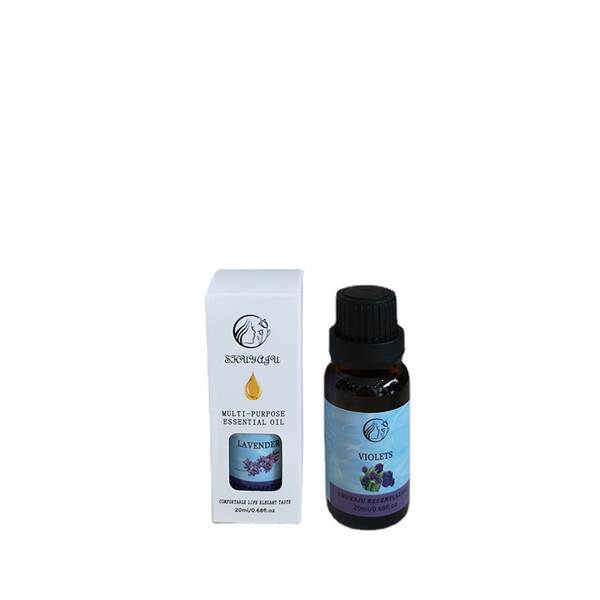 Suplemento de óleo essencial de lavanda solúvel em água Humidificador de óleo essencial de lavanda 20 ml de óleo essencial de lavanda para casa