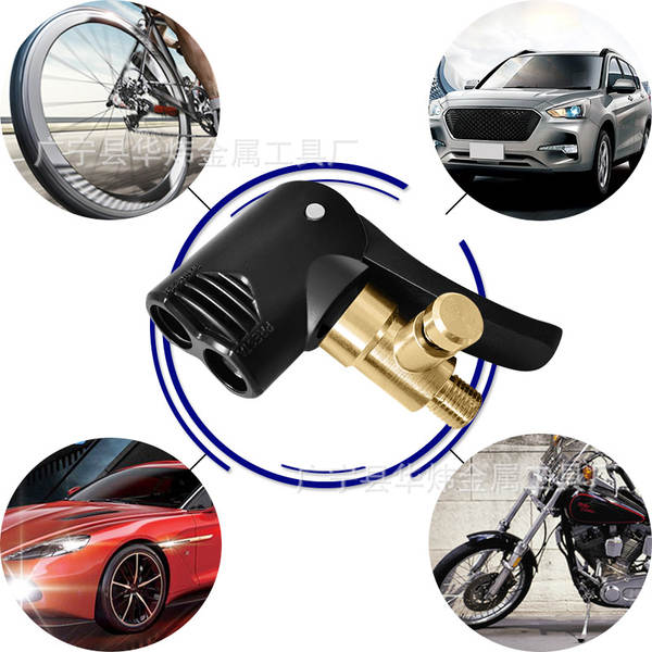 Pneus americano boca francês boca ar condicionado carro motocicleta bicicleta ar condicionado cabeçalho bomba de ar acessórios pode X20
