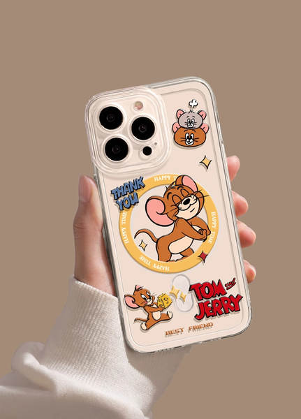 Cachorro e rato Apple 17 iPhone 17 Promax Protetor de ar do casal