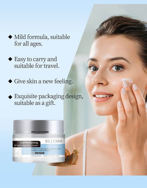 Moisturizing & Hydrating Face Cream para o rosto